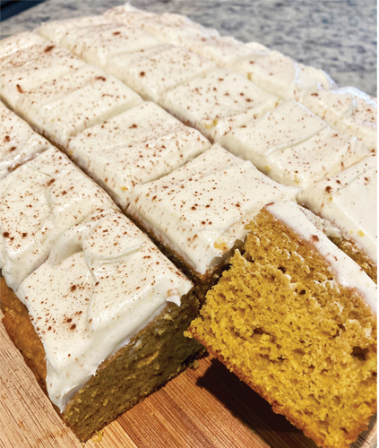 An autumn dessert 